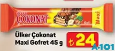 ÜLKER ÇOKONAT MAXİ GOFRET 45 G fiyat ve kampanya bilgisi